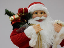 Load image into Gallery viewer, Standing Santa with List 40cm

