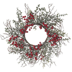 Festive Red berry Christmas Wreath