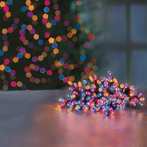 Premier TimeLights 400 Rainbow LED Battery Operated String Lights