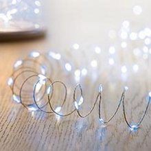 Load image into Gallery viewer, 100 White Microbright LED Pin Wire Lights
