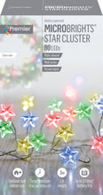Load image into Gallery viewer, Premier 80 Microbrights Multi Coloured Star Cluster Lights
