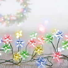 Load image into Gallery viewer, Premier 80 Microbrights Multi Coloured Star Cluster Lights
