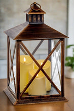 Load image into Gallery viewer, Flickabright 3 Candles Christmas Lantern
