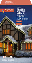 Load image into Gallery viewer, Premier 960 Cluster Brights LED Lights Warm White
