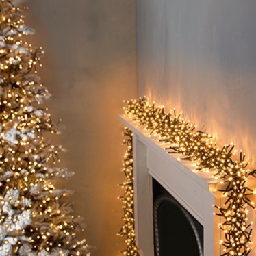 Premier 2000 Vintage Gold Cluster Brights LED Lights