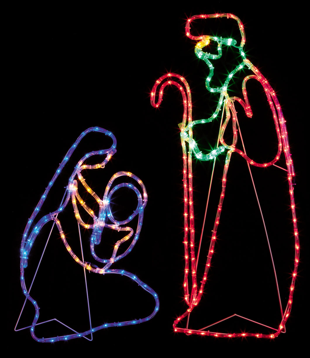 Christmas Nativity Scene Rope Light 1m
