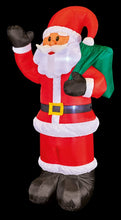 Load image into Gallery viewer, Premier 6ft/180cm Inflatable Waving Santa
