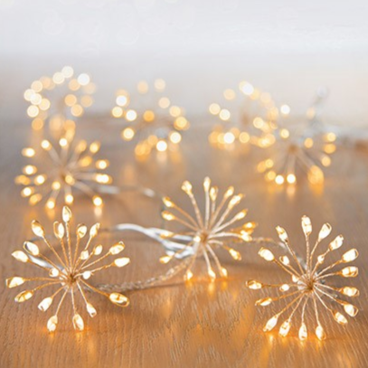 Premier 20 Ultrabrights Vintage Gold Starburst String Lights