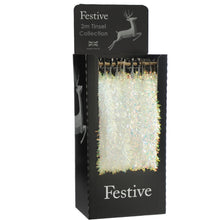 Load image into Gallery viewer, 200cm x 7.5cm Iridescent Christmas Tinsel
