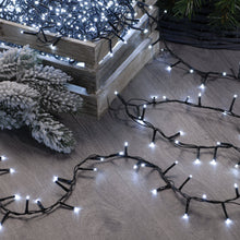 Load image into Gallery viewer, Festive 2000 Cold White Sparkle Lights
