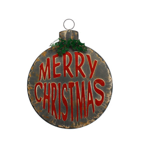 Rustic Merry Christmas Sign 67cm
