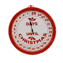 Load image into Gallery viewer, Christmas Advent Clock Countdown 36cm
