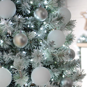Festive 760 White Glow Worm Lights