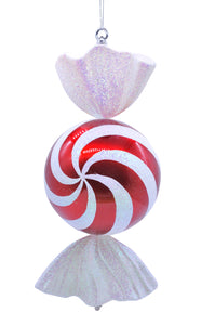 Candy Ball 50cm Red and White Stripe