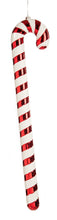 Load image into Gallery viewer, Festive Red and White Glitter 91cm Candy Cane
