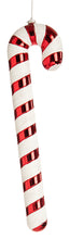 Load image into Gallery viewer, Festive Red and White Glitter Candy Cane 60cm
