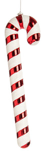 Festive Red and White Glitter Candy Cane 60cm