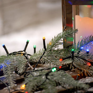 Festive 100 Multi Colour Battery Operated String Lights