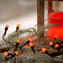 Load image into Gallery viewer, Festive 100 Red Berry Battery Operated Christmas String Lights
