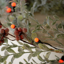 Load image into Gallery viewer, Festive 100 Red Berry Battery Operated Christmas String Lights
