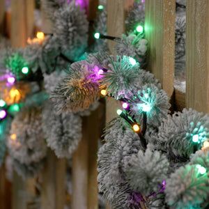 Festive 1000 Aurora Glow Worm Christmas Lights