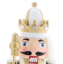 Load image into Gallery viewer, White &amp; Gold Nutcracker 60cm
