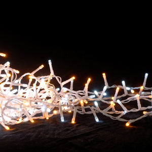 Festive 300 White and Warm White Christmas Firefly Lights