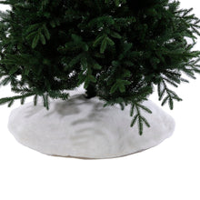 Load image into Gallery viewer, White Faux Fur Tree Skirt 90cm
