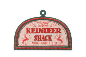 Reindeer Shack Christmas Sign