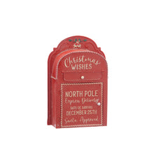 Load image into Gallery viewer, Christmas Wishes North Pole Post Box
