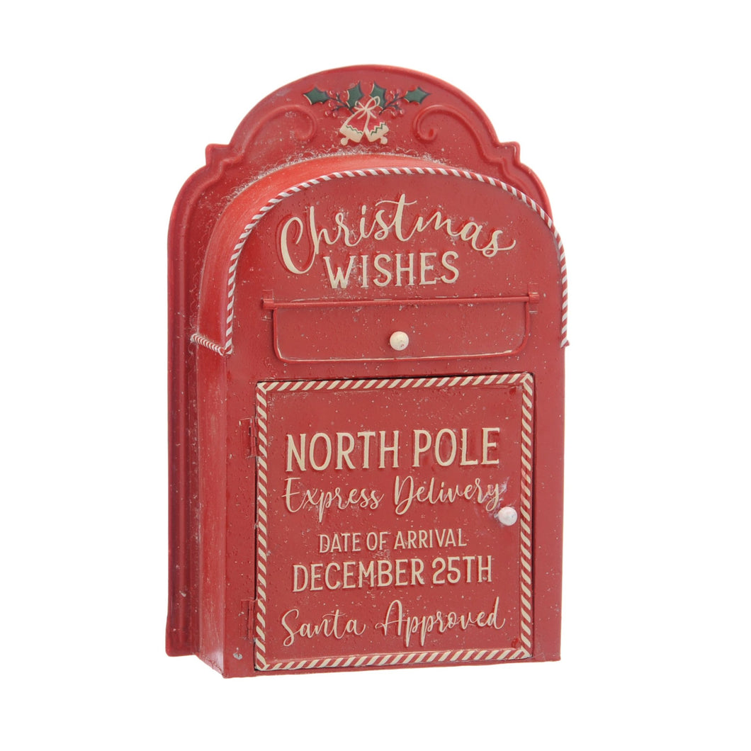 Christmas Wishes North Pole Post Box
