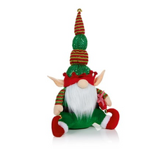 Load image into Gallery viewer, Christmas Candy Theme Sitting Elf 43cm

