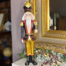 Load image into Gallery viewer, Gisela Graham Resin Festive Traditional Nutcracker 42cm
