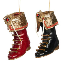 Load image into Gallery viewer, Christmas Victorian Style Boots Decoration
