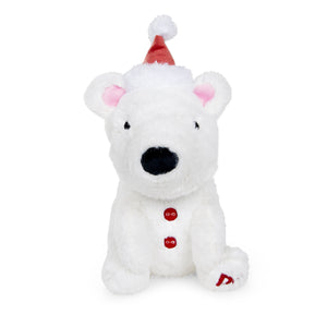 Christmas Polar Bear Dog Toy