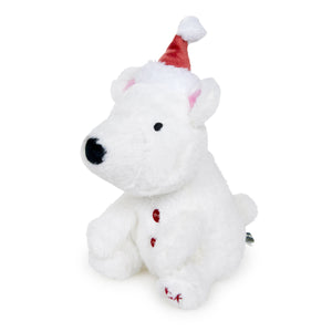Christmas Polar Bear Dog Toy