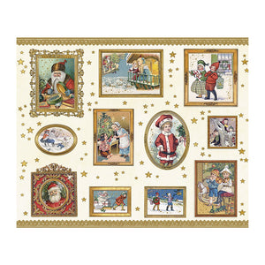 Coppenrath Victorian Stlye Christmas Sticker Book with Gold Foiling