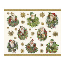 Load image into Gallery viewer, Coppenrath Victorian Stlye Christmas Sticker Book with Gold Foiling
