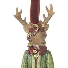Load image into Gallery viewer, Christmas Forest Animals in Elf Clothing Hanging Decorations
