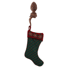 Load image into Gallery viewer, Christmas Acorn Design Stocking Hanger
