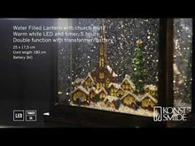 Load and play video in Gallery viewer, Konstsmide Christmas Market Water Lantern
