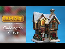 Load and play video in Gallery viewer, Lemax Mulberry&#39;s Pub Caddington Village Christmas Display Decoration
