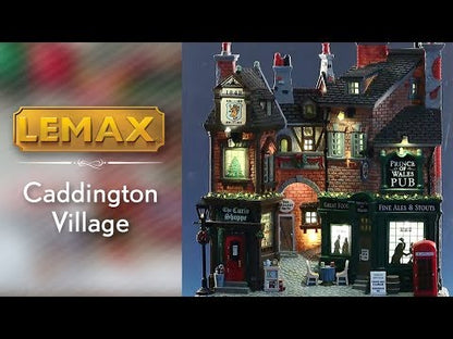 Lemax English Lane Caddington Village Christmas Façade