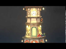 Load and play video in Gallery viewer, Lemax Christmas Clock Tower Caddington Village Decoration
