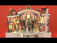 Load and play video in Gallery viewer, Lemax A Christmas Carol Play Caddington Village Decoration
