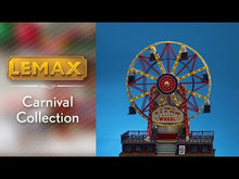 Load and play video in Gallery viewer, Lemax The Giant Wheel Christmas Village Carnival Collection

