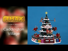 Load and play video in Gallery viewer, Lemax Santa&#39;s Sleigh Spinners Christmas Carnival Decoration
