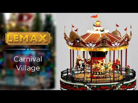 Lemax Santa Carousel Decoration – Love Christmas Shop