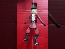 Load and play video in Gallery viewer, Hanging Christmas Nutcracker With Moveable Legs
