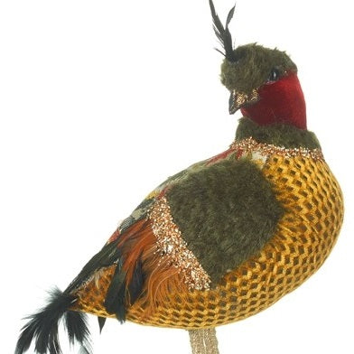 Christmas Woodland Birds Standing Display Decorations